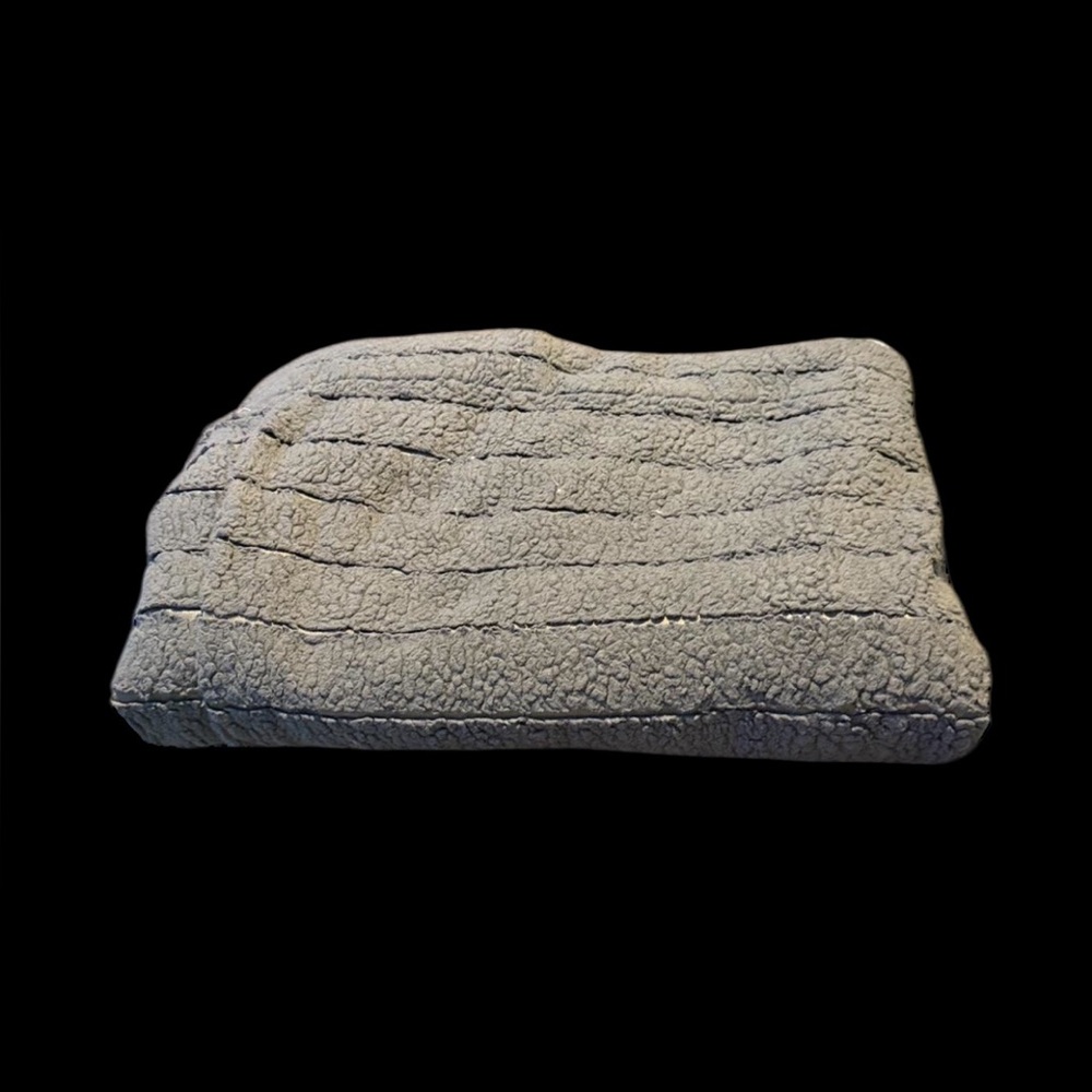 Cozy Gray and Cream Blanket